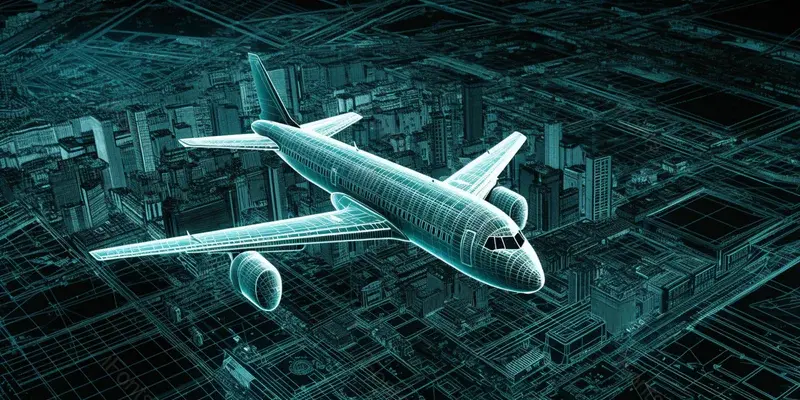 线稿飞机航线城市卡通背景,插画/手绘图,插画/手绘图库,插画/手绘图下载,插画/手绘